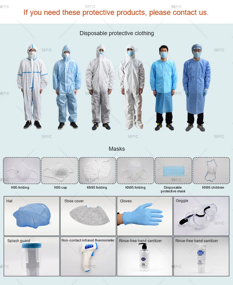 Manufacturer Well Made Disposable Medical Protective Clothing 2020 Protection Suit