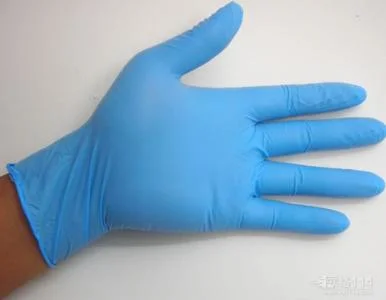 Cheapest Disposable Blue Color Pure Nitrile Glove Nitrile High Quality Disposable Latex/Nitrile Examination Protective Glove Powder Free