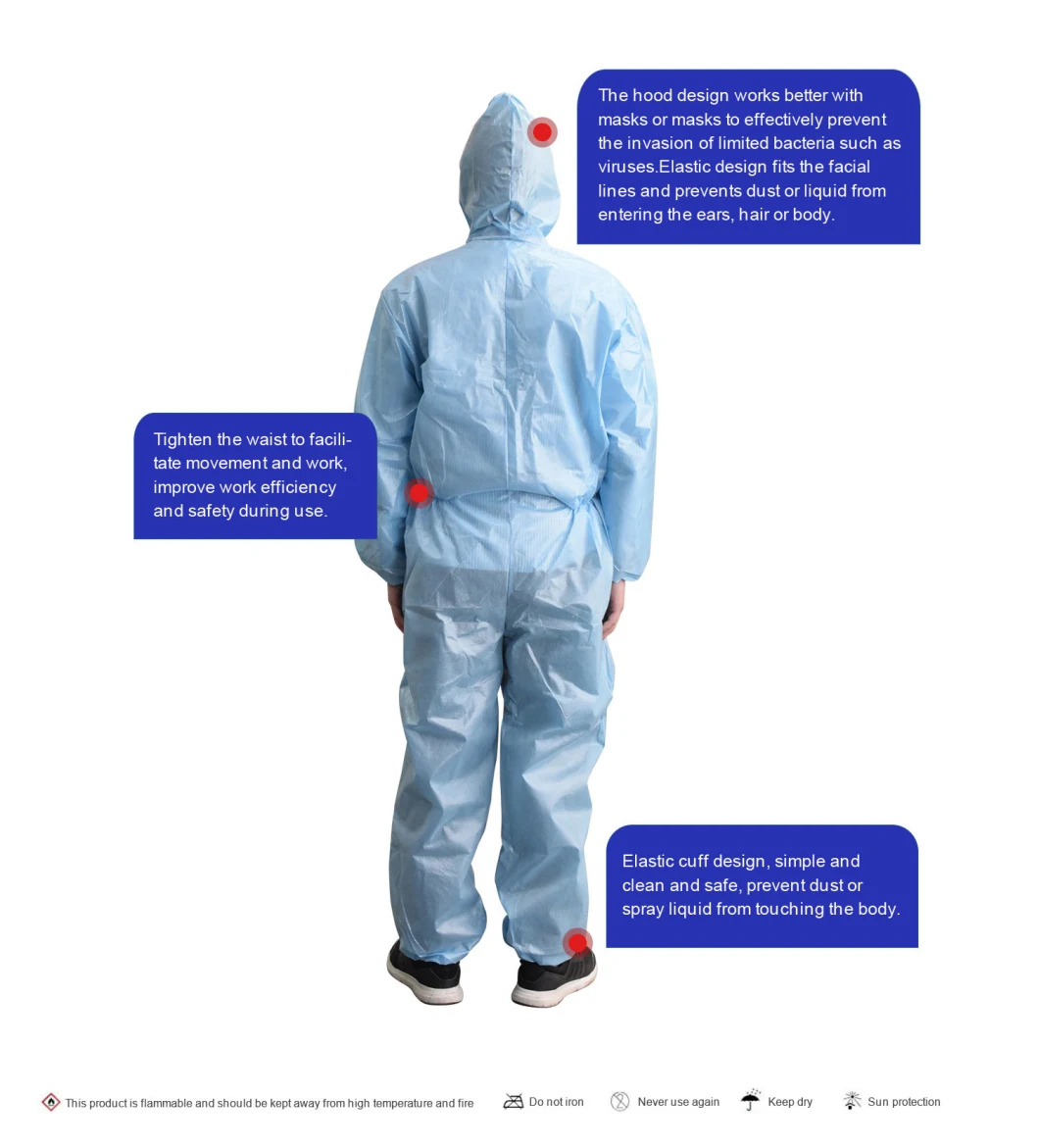 Manufacturer Well Made Disposable Medical Protective Clothing 2020 Protection Suit