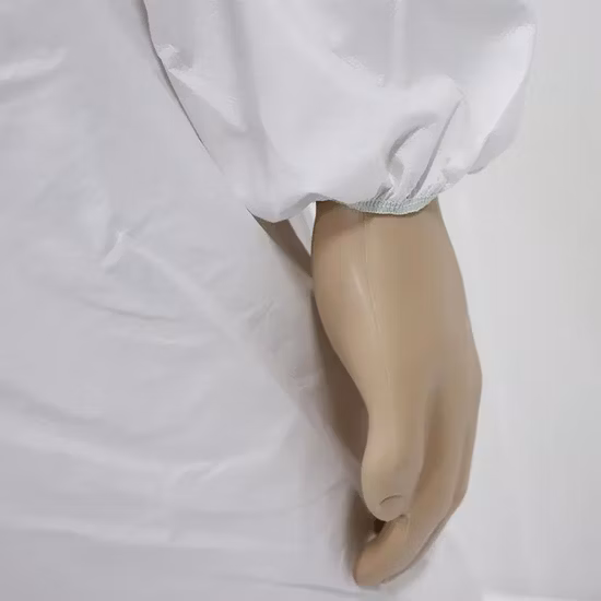 Trajes de ropa de trabajo de protección negra desechables no tejidos