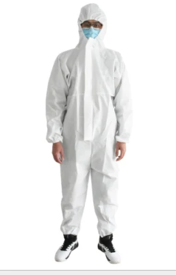 Ropa de protección desechable de alta calidad que aísla los trajes de protección para fábrica, supermercado